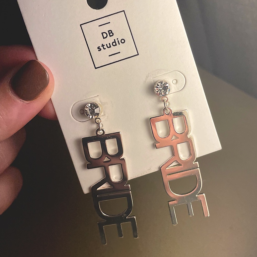 Bride earrings